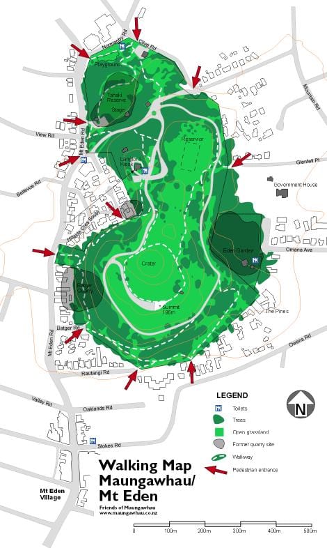 mapa Eden